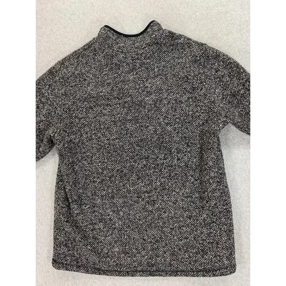 Orvis Sherpa Lined Heavy Quarter Zip Pullover (Men's Large)‎ Gray - Picture 13 of 13